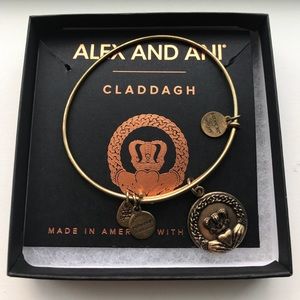 Alex and Ani claddagh bangle