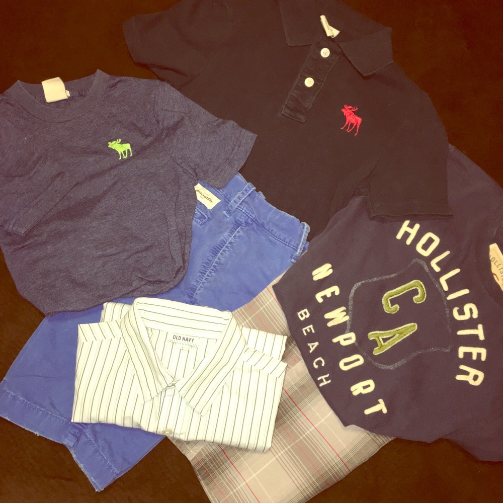Boys Abercrombie and Fitch/Hollister Bundle