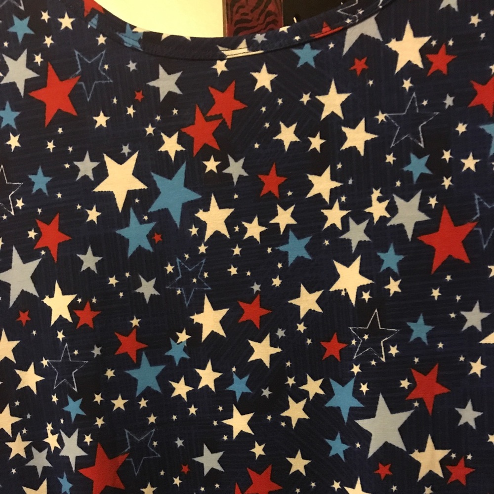 Lularoe Xl Stars Americana Carly
