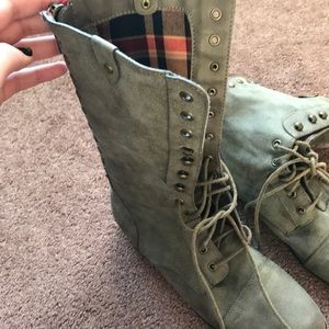 Steve Madden Combat Boots