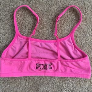 Victoria's Secret PINK Neon Pink Sports Bra