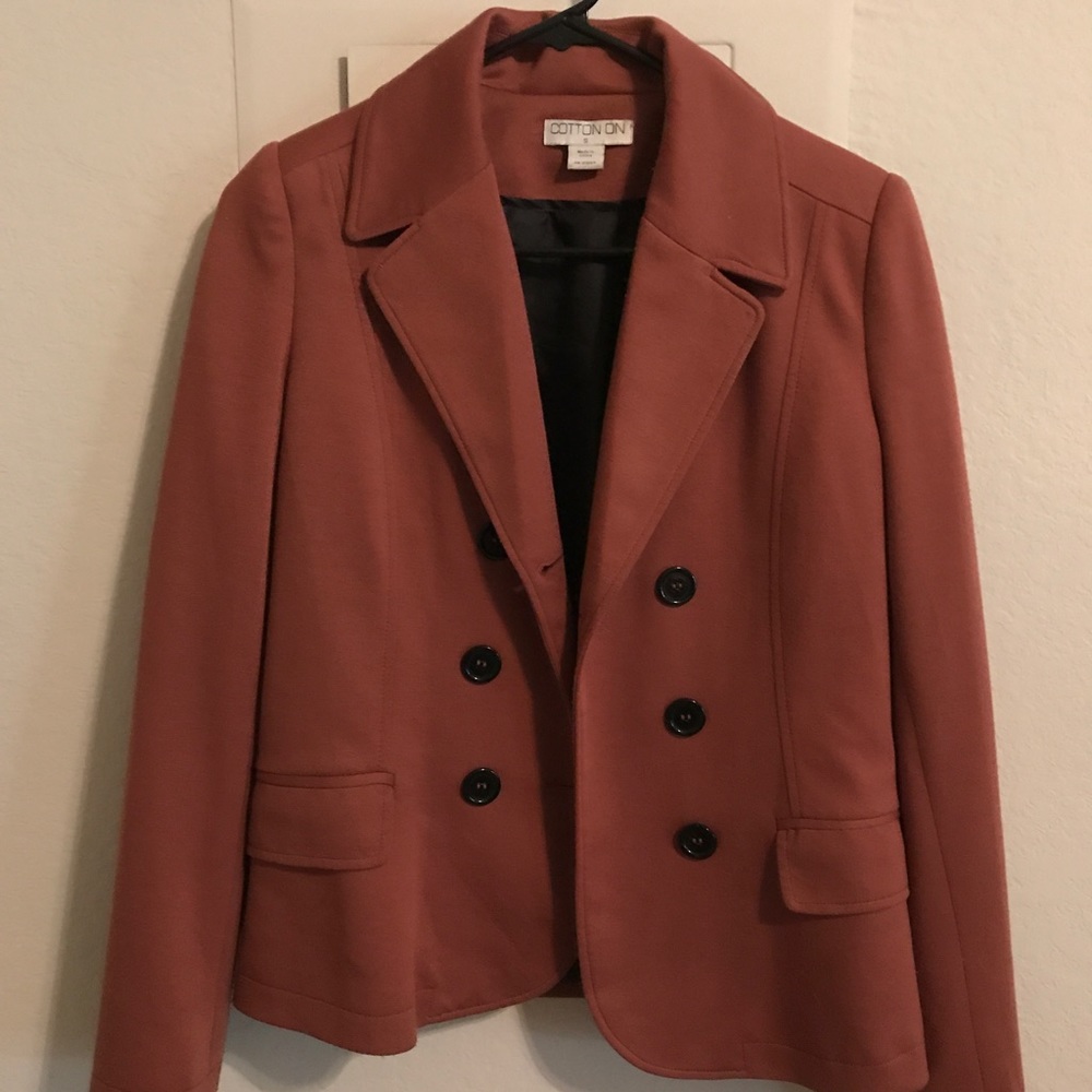 Brown and black Jacket