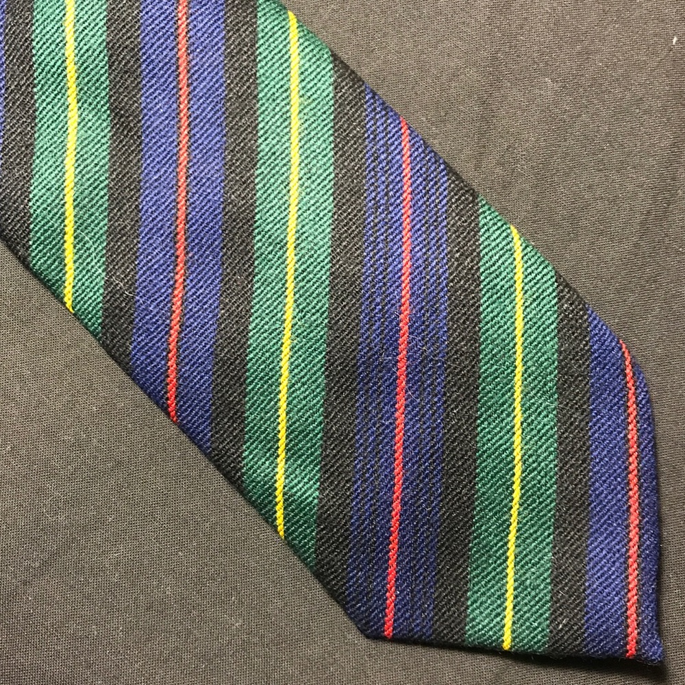 Burberrys Vintage Wool Tie