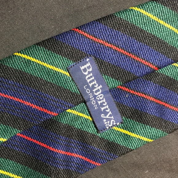 Burberrys Vintage Wool Tie - Picture 2 of 4