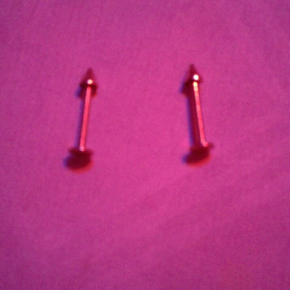 Gold Labret Spikes