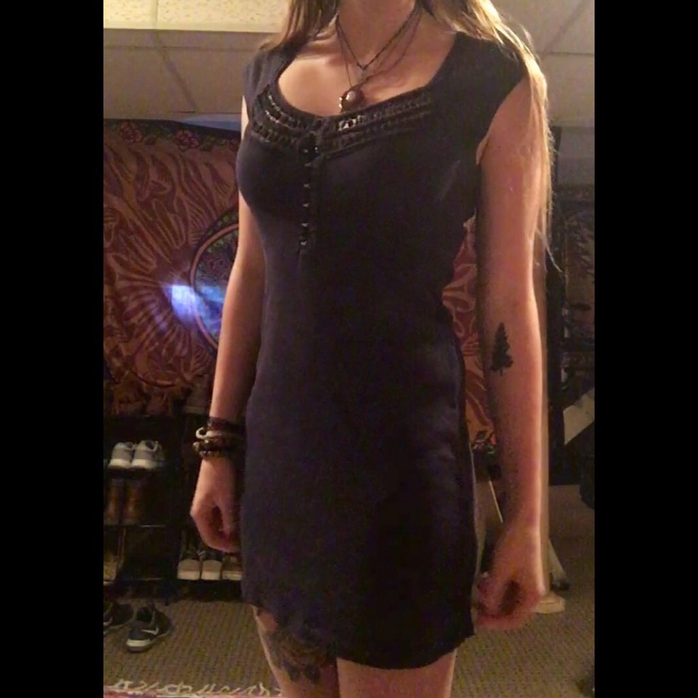 Urban outfitters dark purple dress size small
