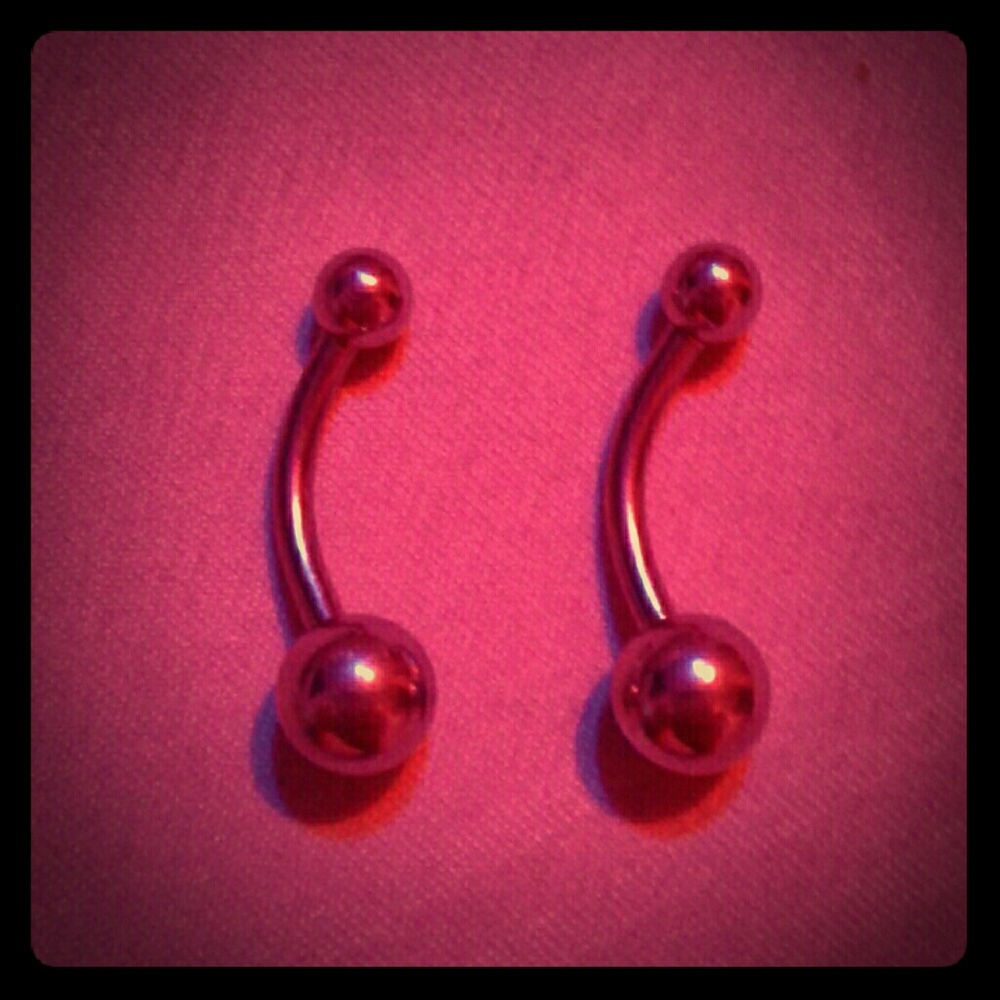 Belly Button Curved Barbells
