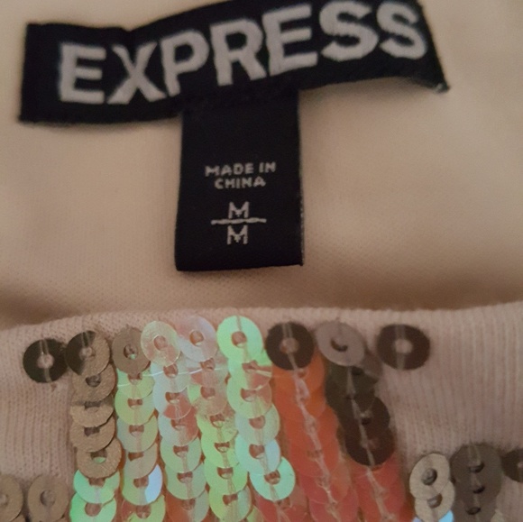 Express sequin mini skirt - Picture 3 of 3