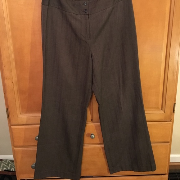 ❌SOLD❌ Jones New York Wide Leg Tweed Trouser - Picture 1 of 3