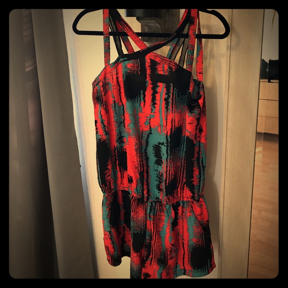 Never worn Fabletics romper! Light fabric!