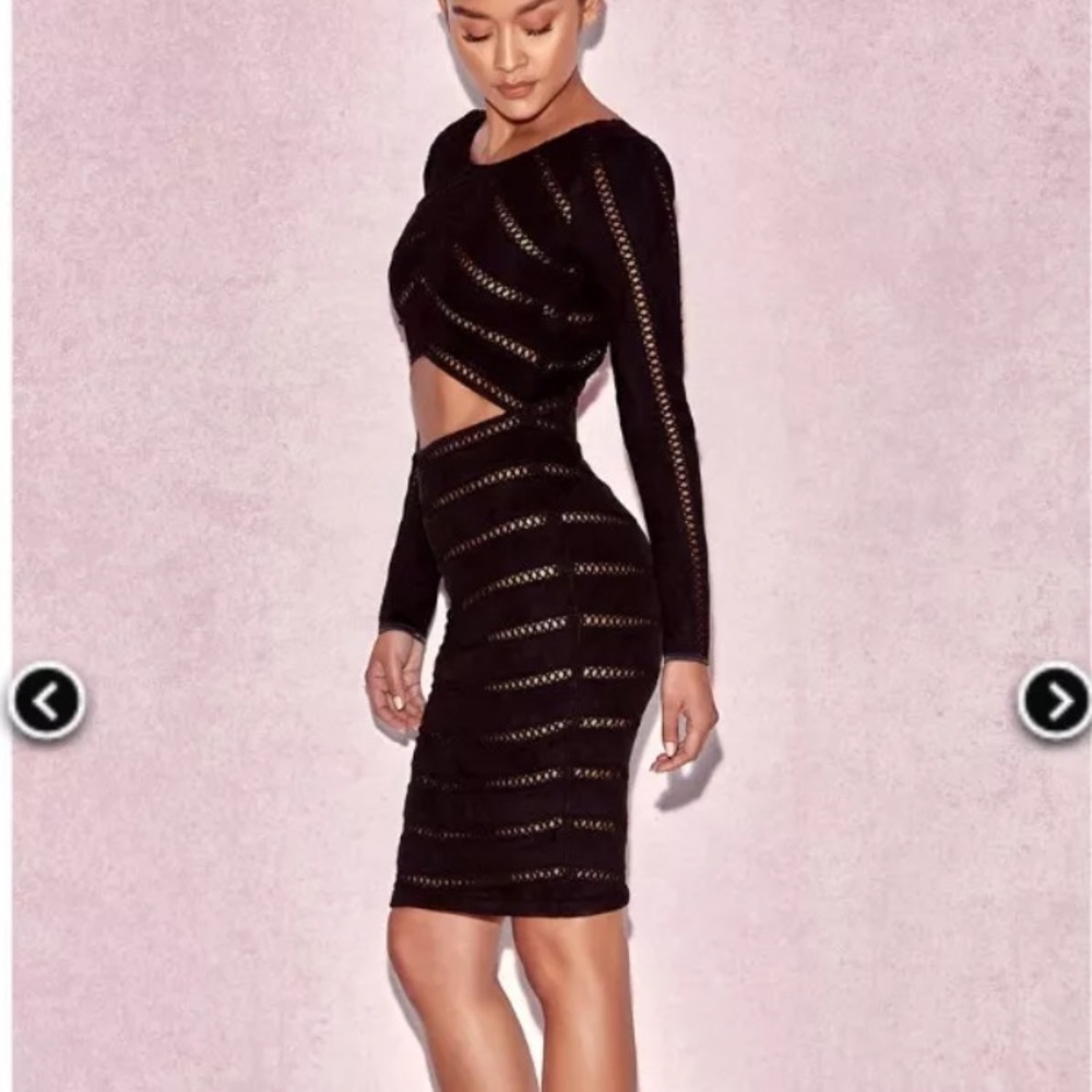 *SOLD ON EBAY* House of CB Freja Black Suedette