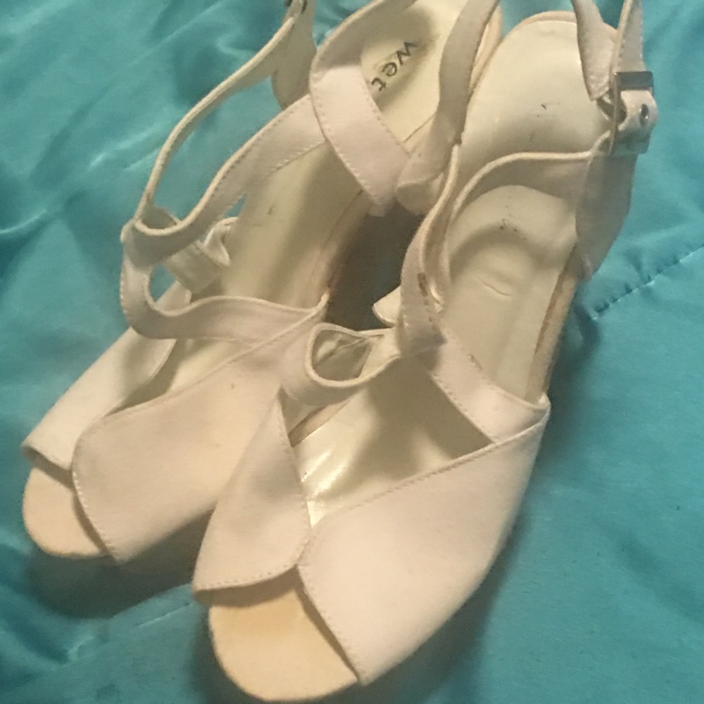 White heels