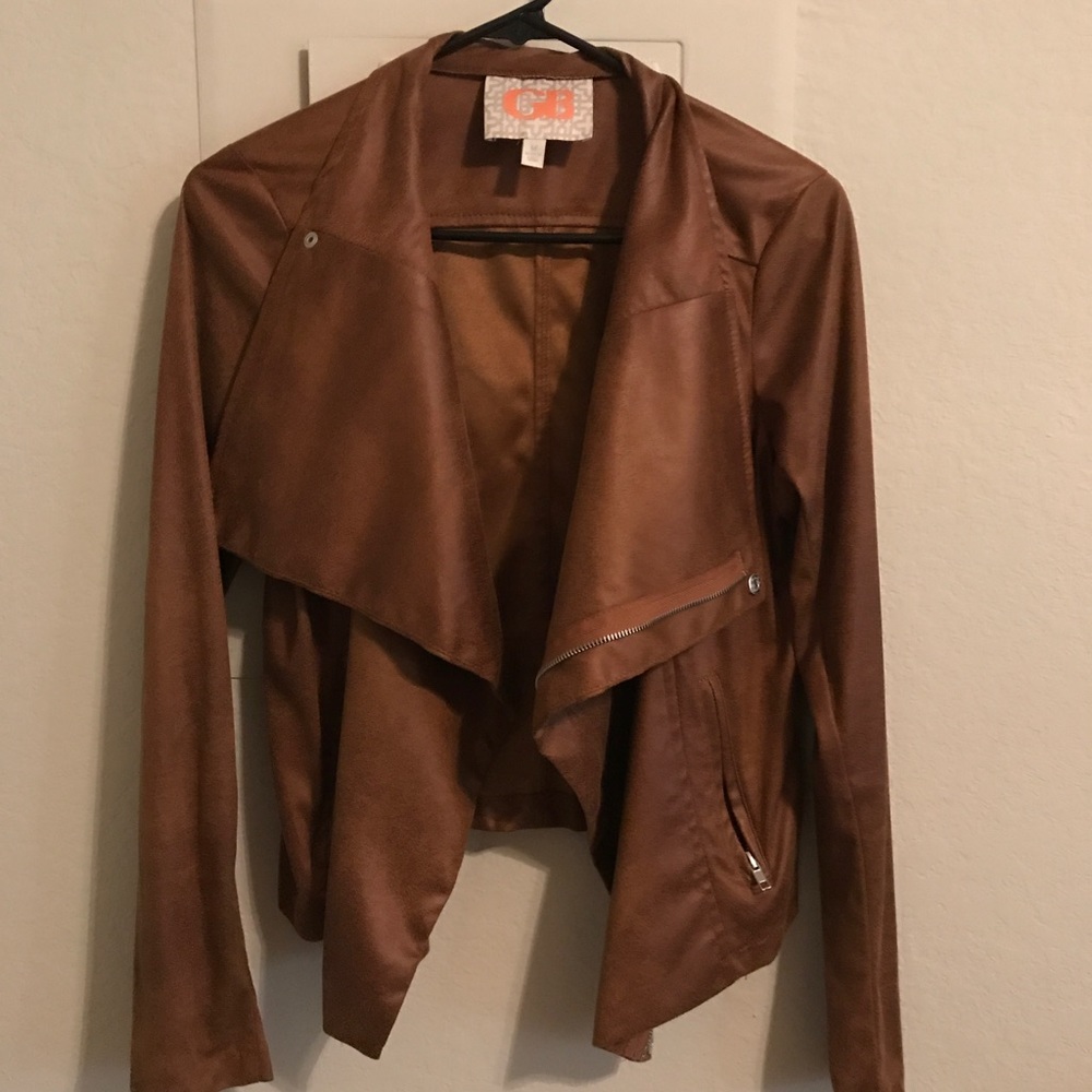 Brown suede jacket. Worn twice
