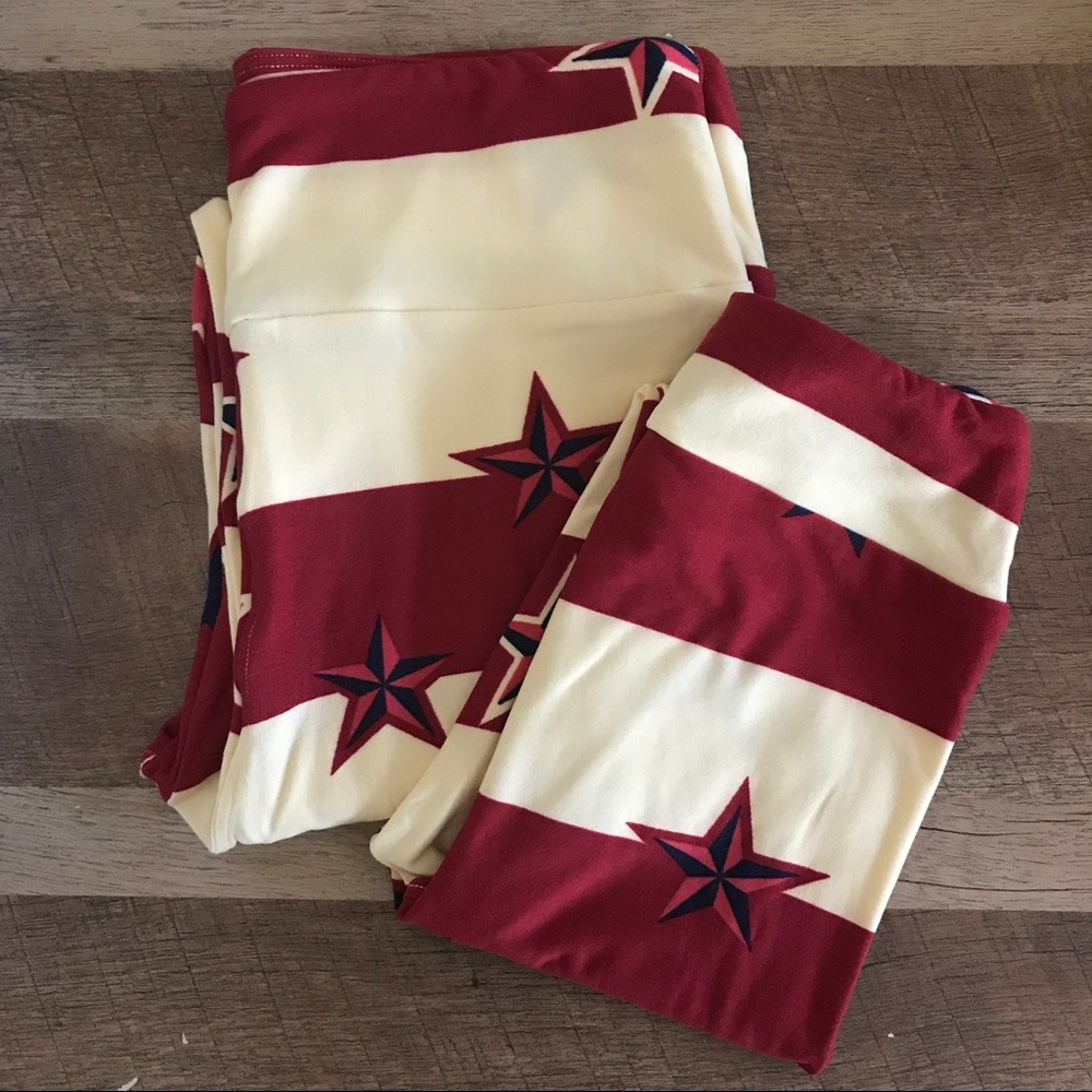🎉HP🎉 LuLaRoe Leggings - Americana Set