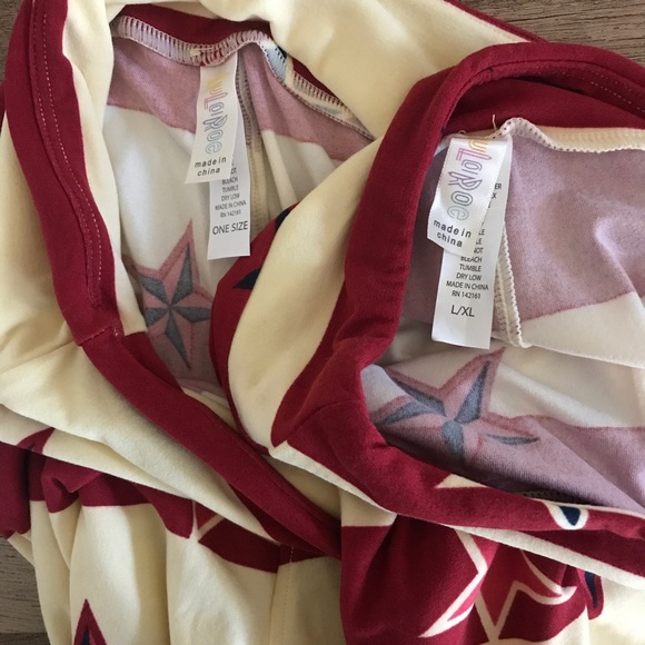 ๐HP๐ LuLaRoe Leggings - Americana Set - Picture 3 of 6