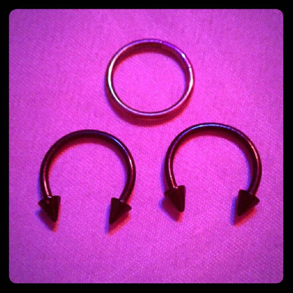 Two kinds of Anodized Titanium and Black Barbells