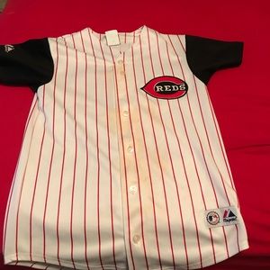 ken griffey jr reds throwback jersey