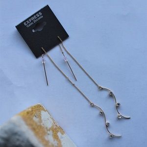 Express Curved Threader Earrings