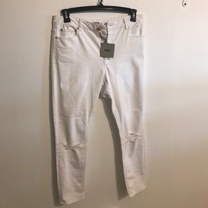 Asos White denim jeans
