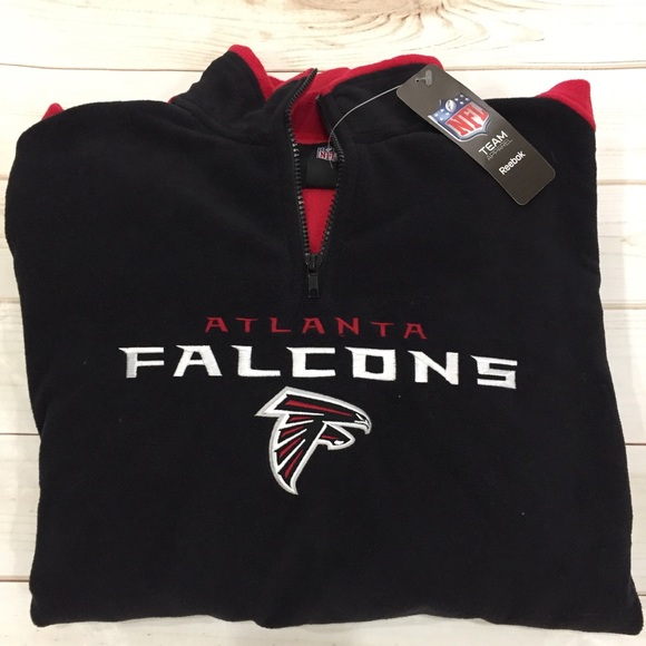 Reebok Other - 😎MENS Reebok NFL Falcons half zip fleece jacket