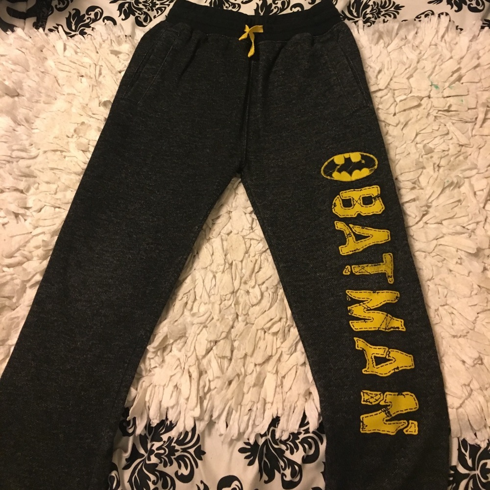 Batman Sweatpants Size 6