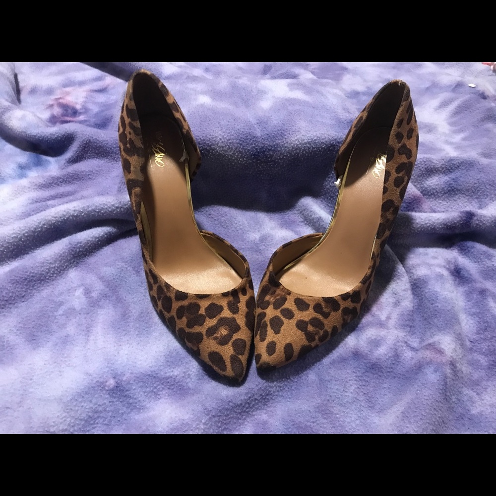 Cheetah Print Merona Heels