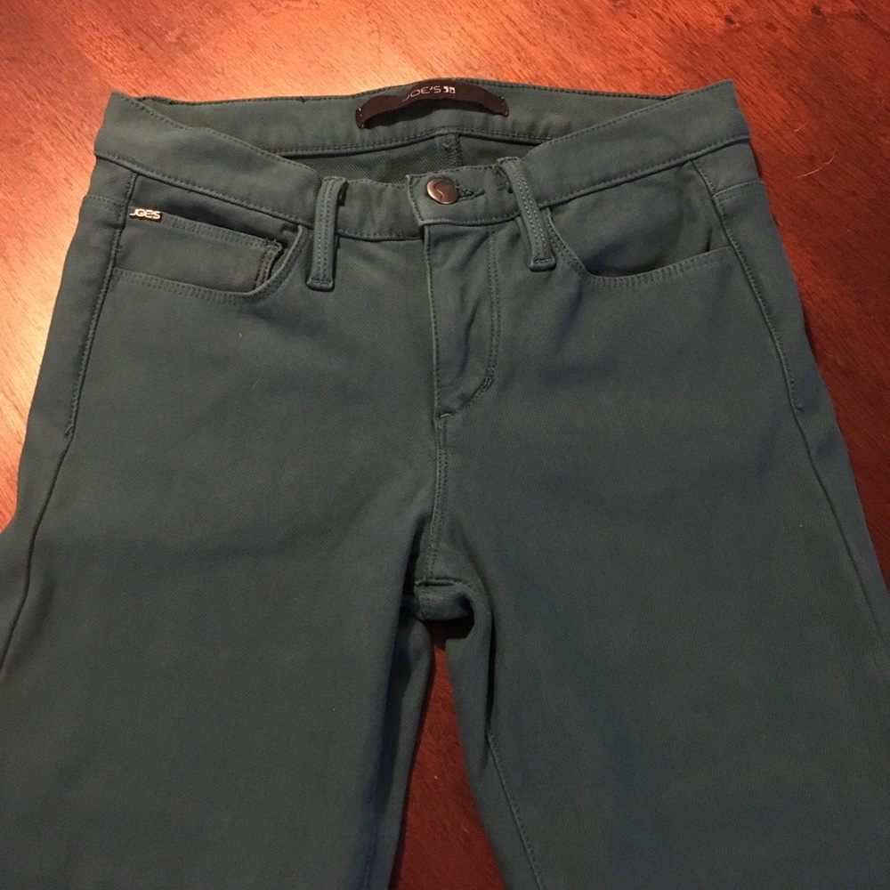 JOE'S JEANS Skinny Ankle Jeans-Dark Green