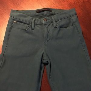 JOE'S JEANS Skinny Ankle Jeans-Dark Green