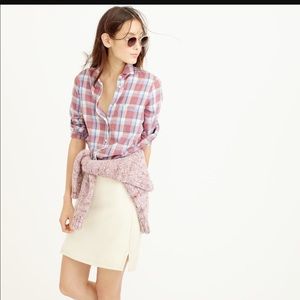 ✨ SALE ✨ J Crew Boy Shirt Dawson Plaid