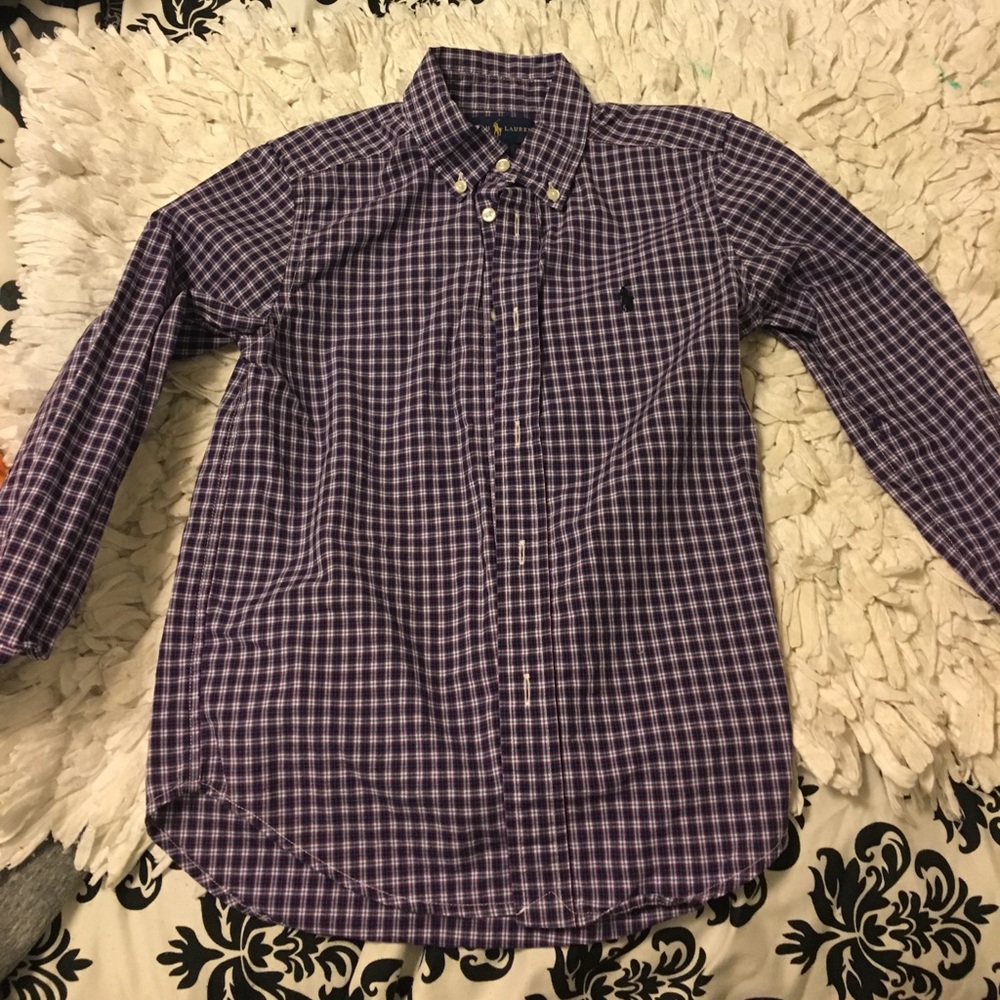 Polo Size 6 Long Sleeve Button Up...