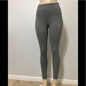 Under Armour High Rise Leggings Pants Gray M Under Armour High Rise Leggings Pants Gray M