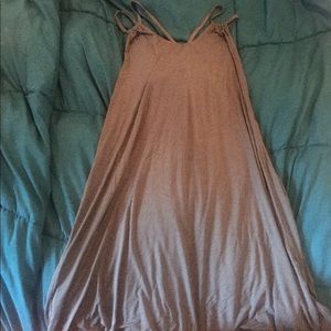 Flows criss cross back dress