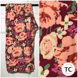 Floral TC leggings LuLaRoe Floral TC leggings LuLaRoe
