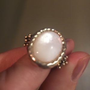 Mother of pearl ring