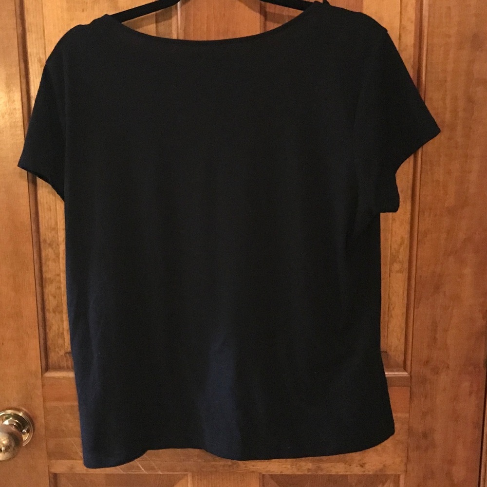 Ruby Road Ruffle Front Top - Picture 2 of 3