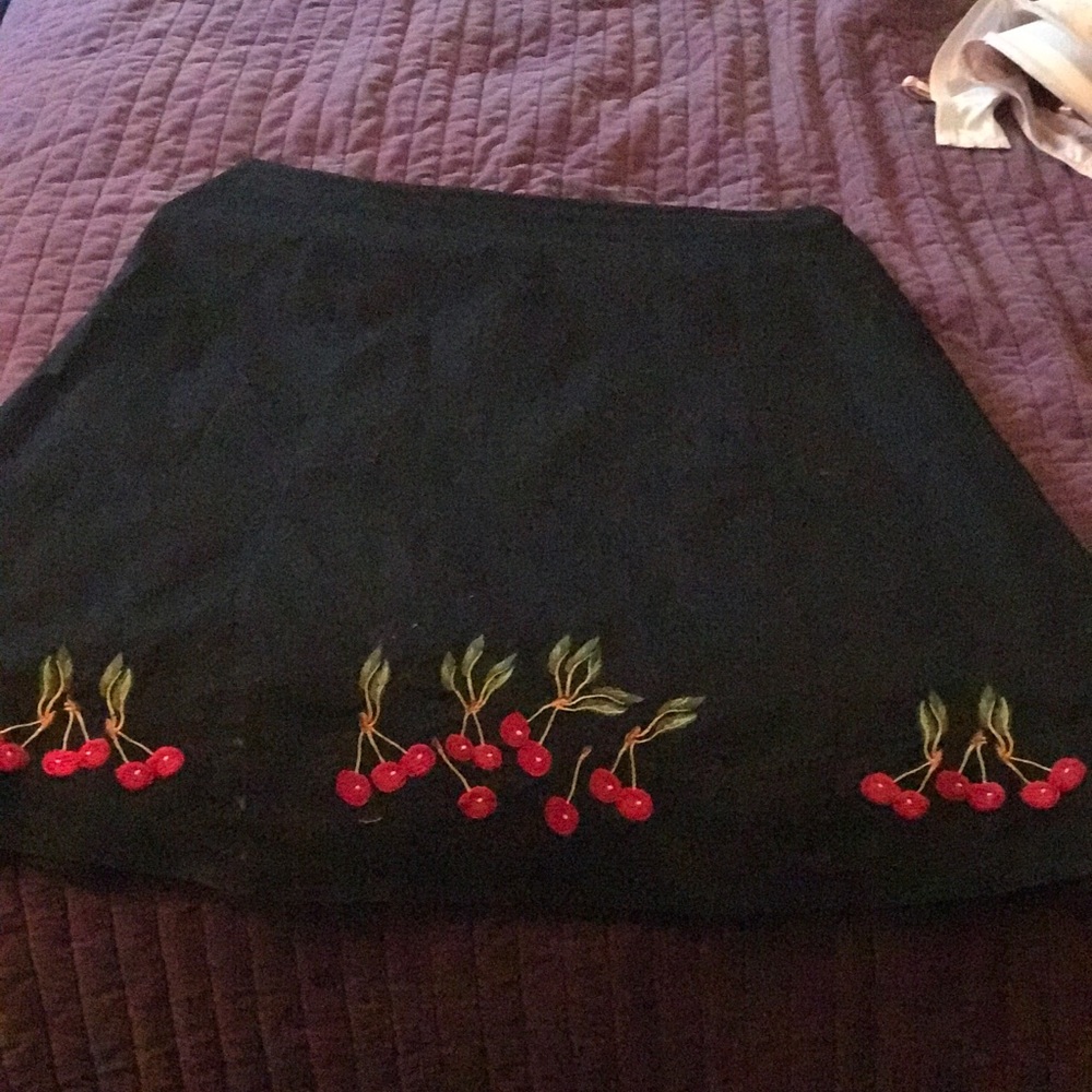 Black skirt