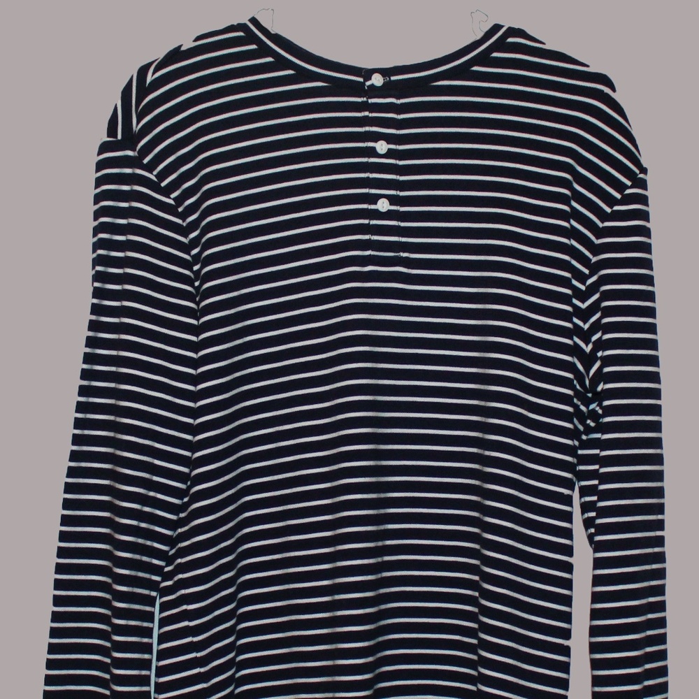 Sperry, Striped Henley Shirt