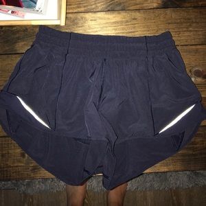 Navy blue lulu shorts