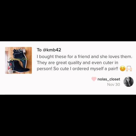 Back In Stock! Embroidered Booties. - Picture 7 of 8