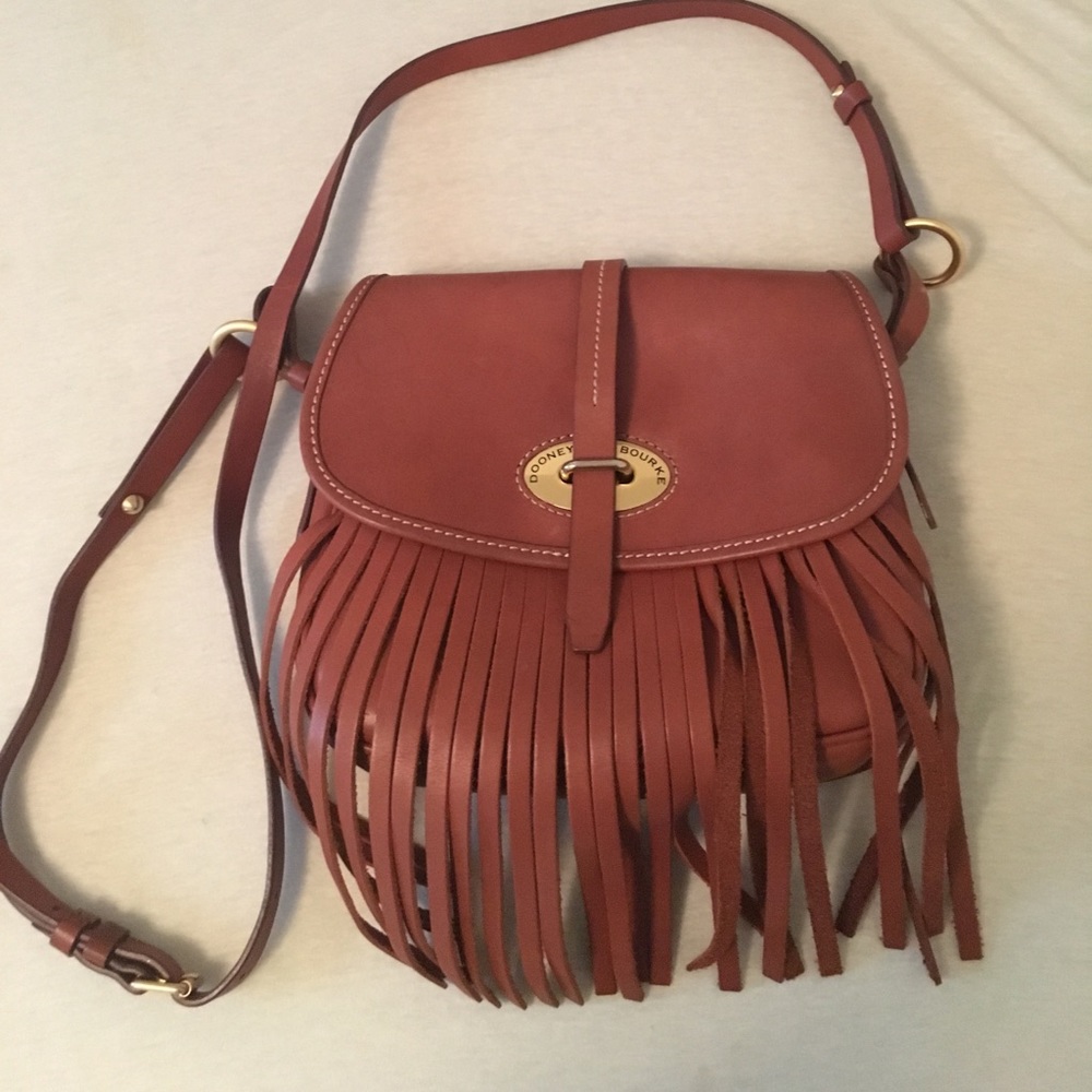 Dooney & Bourke cross body fringe bag