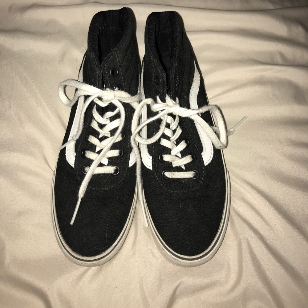 Black High Top Vans