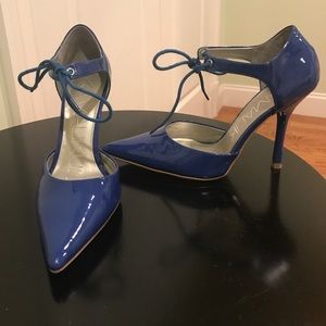 Kamal Kulture Blue Stilettos