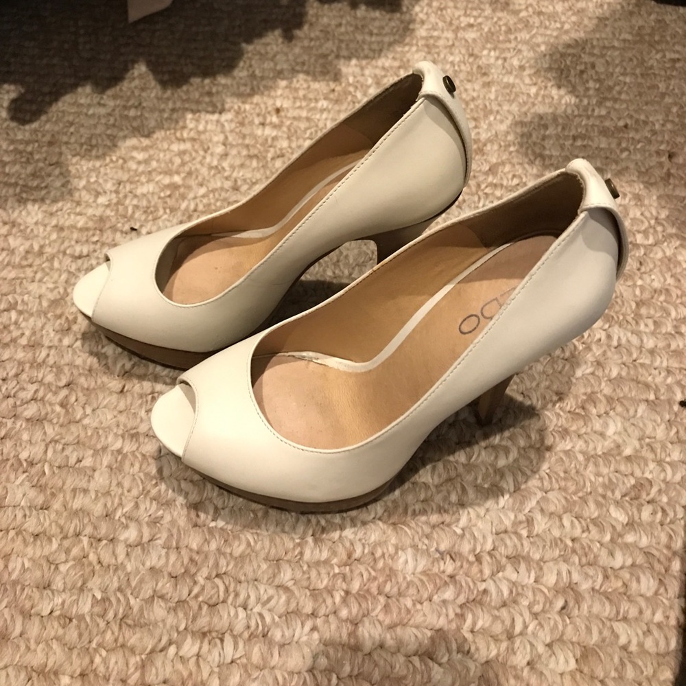 White heels