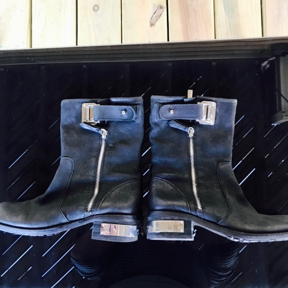 Vince Camuto black boots