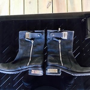 Vince Camuto black boots