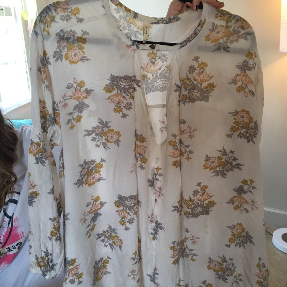 Free people white tunic