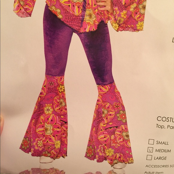 Ladies Hippie Chick costume - Picture 3 of 8