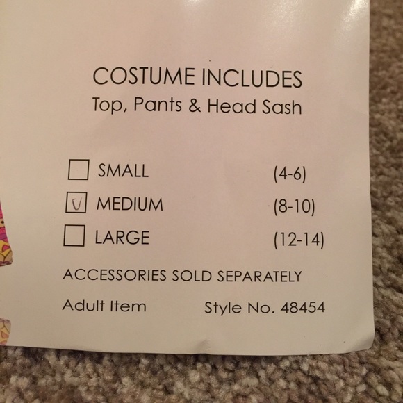 Ladies Hippie Chick costume - Picture 7 of 8