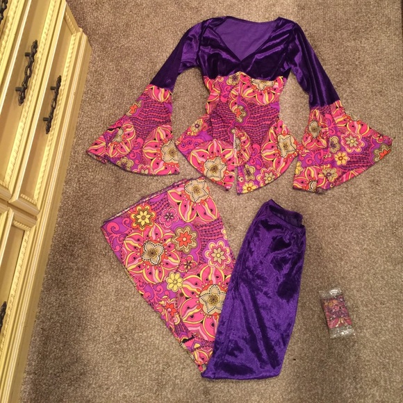 Ladies Hippie Chick costume - Picture 6 of 8