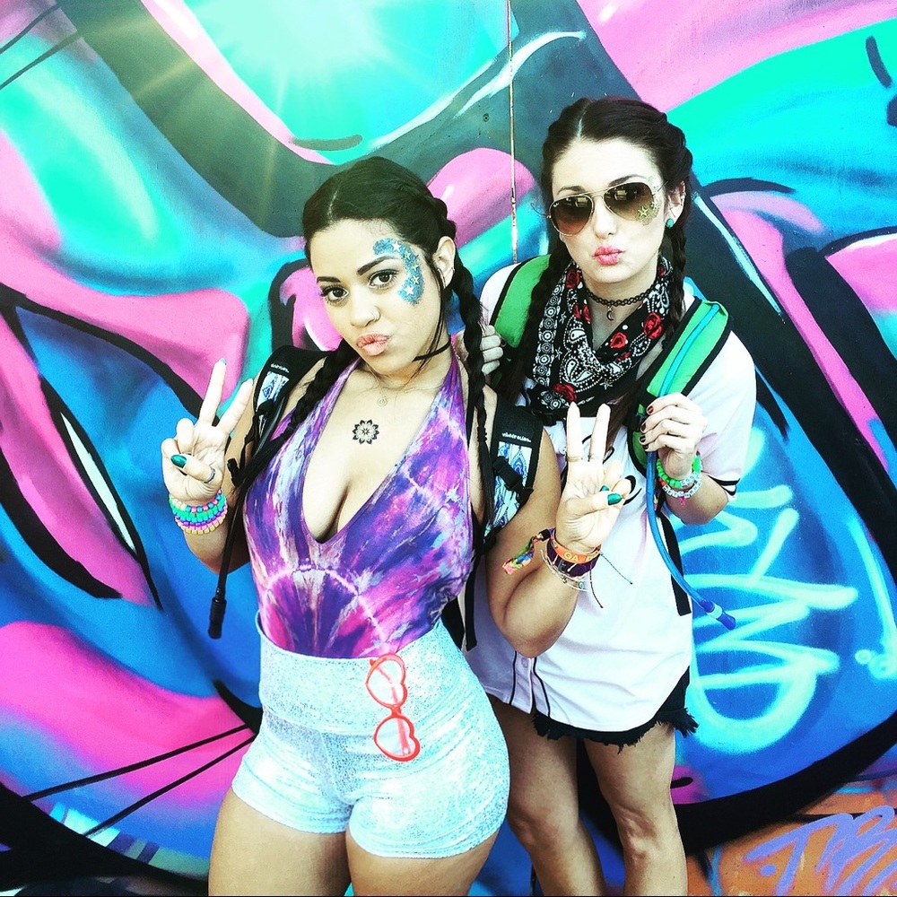 Tie dye body suit